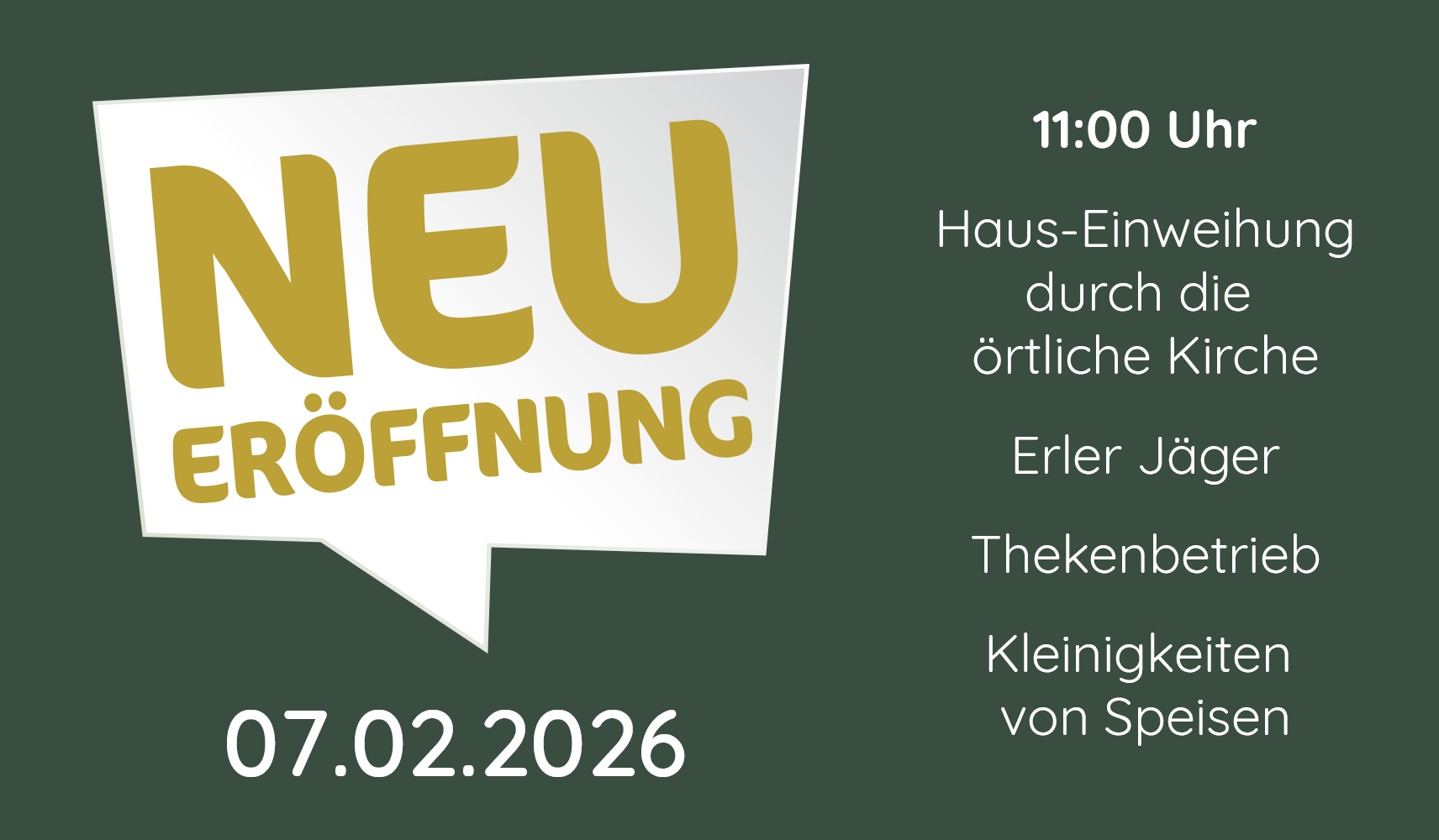 HUB Erle Eroeffnung 07 02 2026 11 Uhr