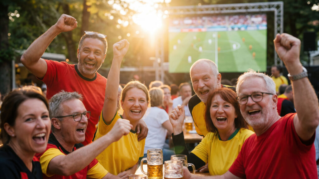 Public Viewing WM 2026 in Erle 2 wm2026 fussball live outdoor deutschland jung und alt